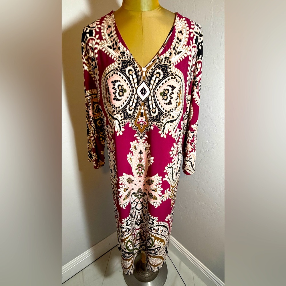 Chico's Multicolor Patterned Dress